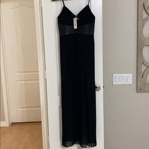 NWT BCBG beautiful black maxi dress